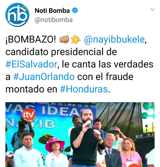 29186847 10215163426573989 9007457712987963392 n - Prensa Hondureña aplaude palabras de Bukele hacía el presidente de Honduras.