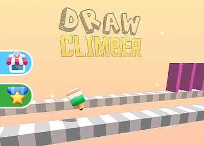 Draw Climber, game penghilang stress
