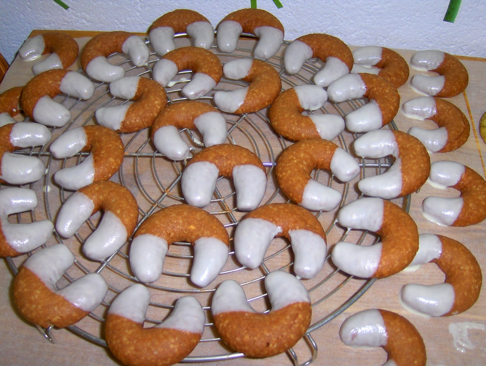 Lilian&amp;#39;s Baking Inspiration: Schokoladen-Kipferl mit Mandeln