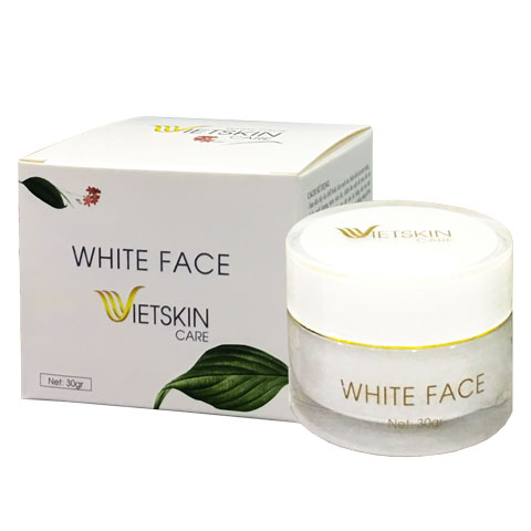 White Face Vietskin Care, mặt nạ chăm sóc da, giúp làm sạch và dưỡng da