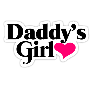 Daddy предложения. Daddy Стикеры. Daddy's girl надпись. Дадди герл.