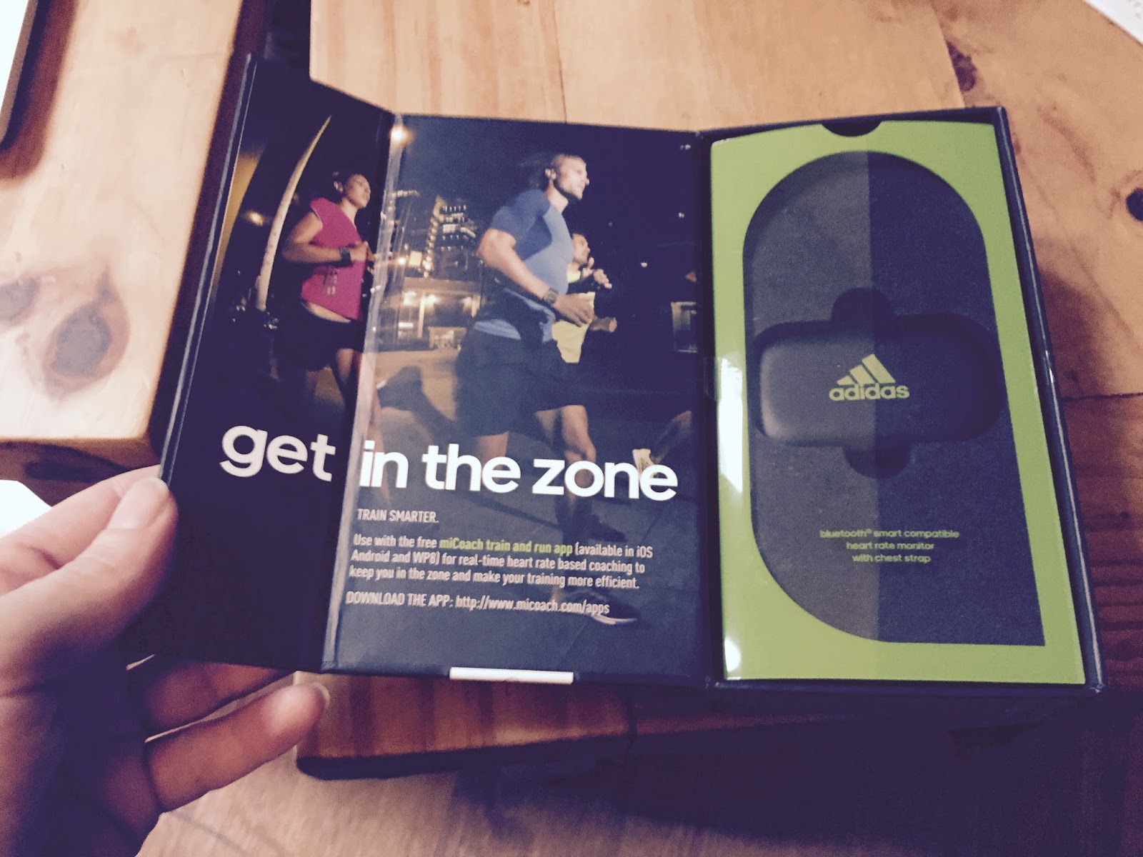 Triing to be Athletic Review Adidas Wearable Tech and miCoach Heart