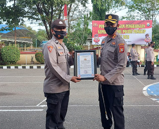 Bawa Polres Pangkep Lima Besar di Polda, Aiptu Agussalim Raih Reward