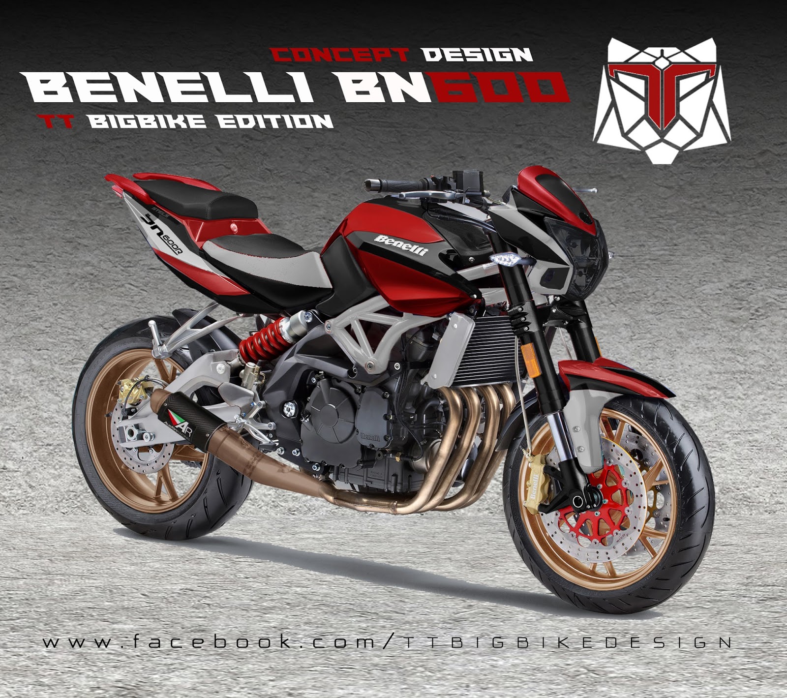 TT BIGBIKE DESIGN: BENELLI BN600 DESIGN CONCEPT #1