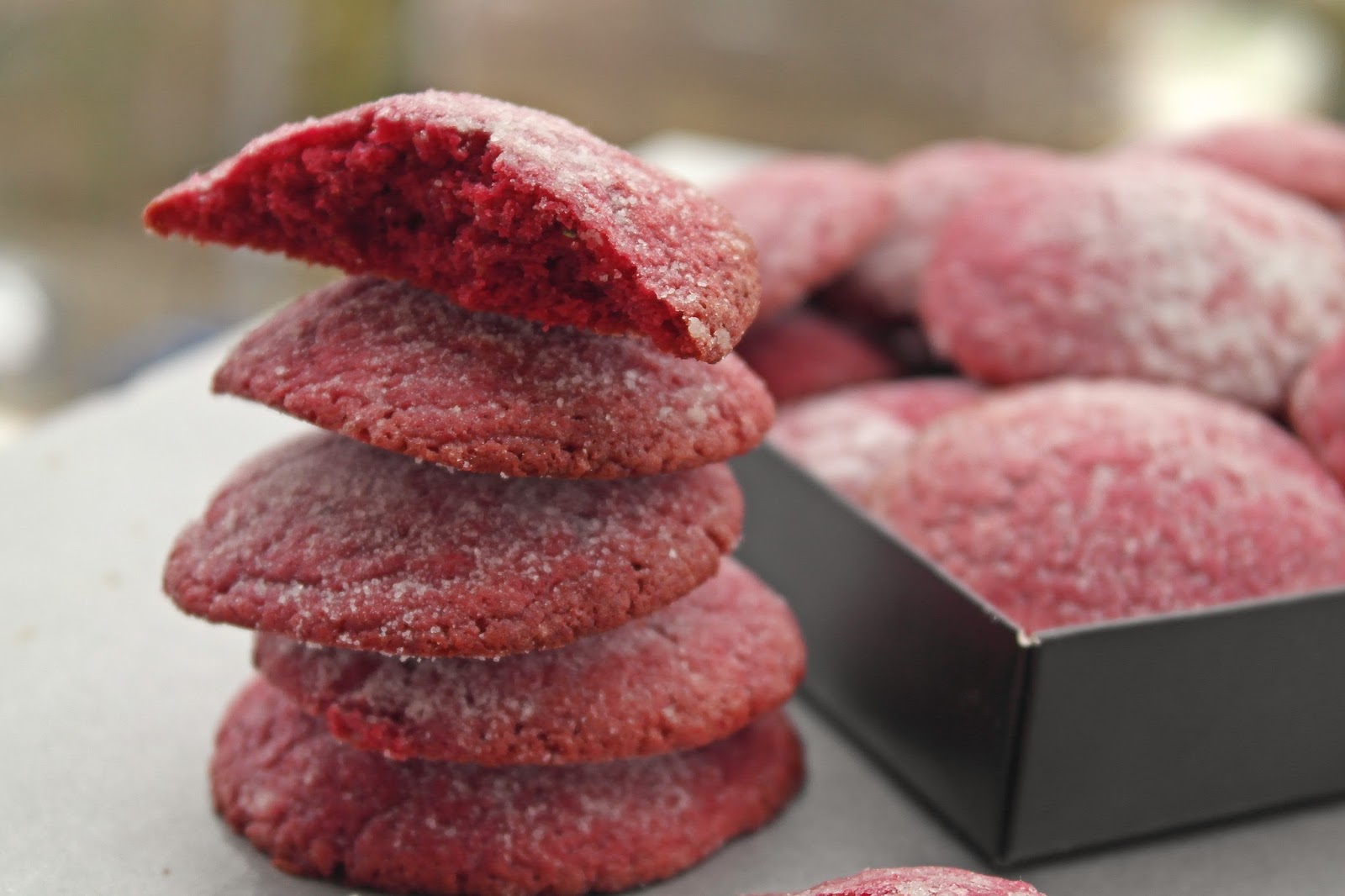 Csak, mert szeretem... kreatív gasztroblog: RED VELVET KEKSZEK (pöfeteg)