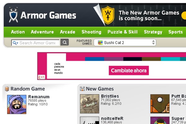 People are awesome: Armor games