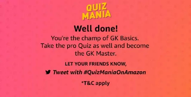 What is the common state animal of Jharkhand, Amazon Quiz
