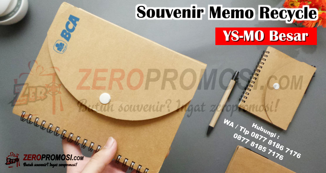 memo Recycle Note Series YS-MO, Jual MEMO SOKET PEN YS-MO, memo block note promosi, Jual memo kecil, mini pocket memo, Jual Agenda Promosi Block Note promosi