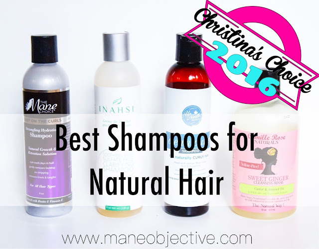 Christina's Choice 2016: Best Shampoos and Co-Washes for Natural Hair