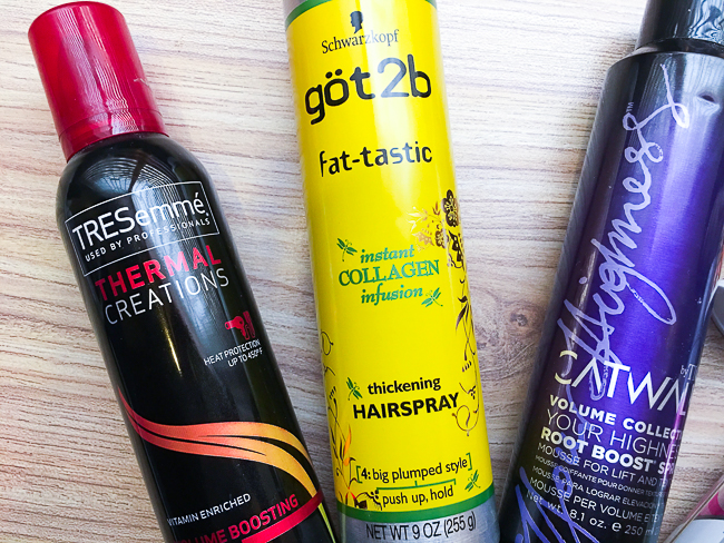 Best Hair Products for VOLUME 