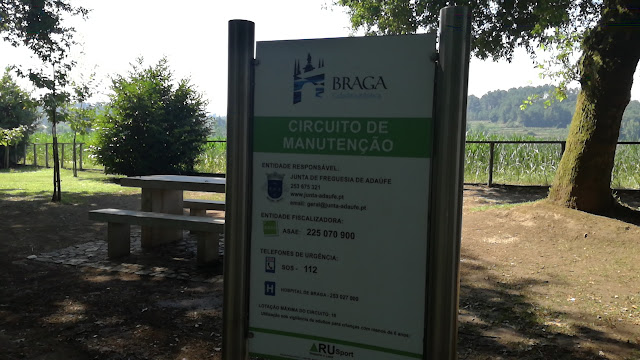 Circuito de manutenção Praia de Adaúfe