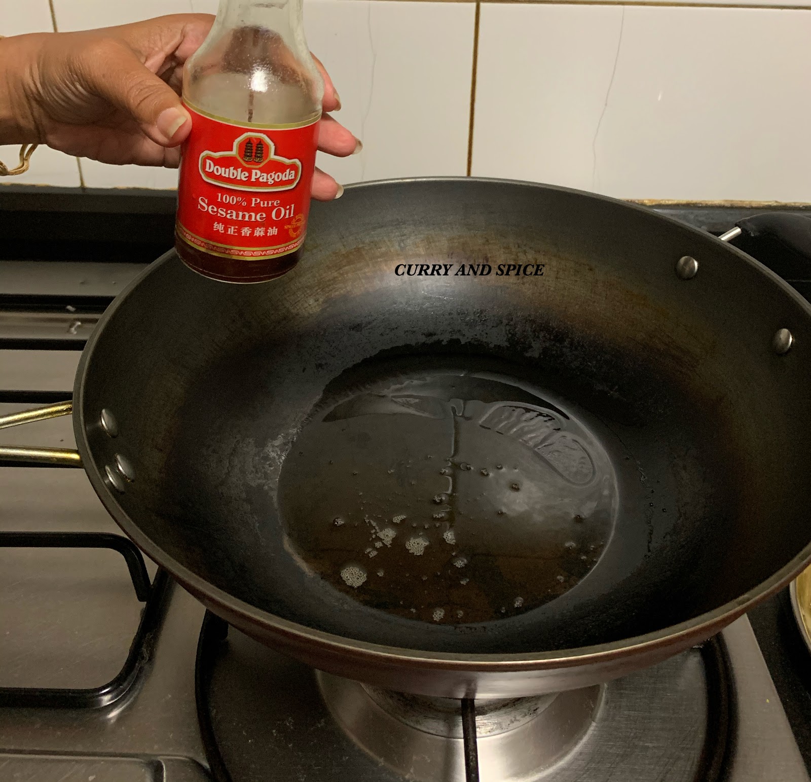 CURRY AND SPICE SESAME OIL & SOY SAUCE RICE