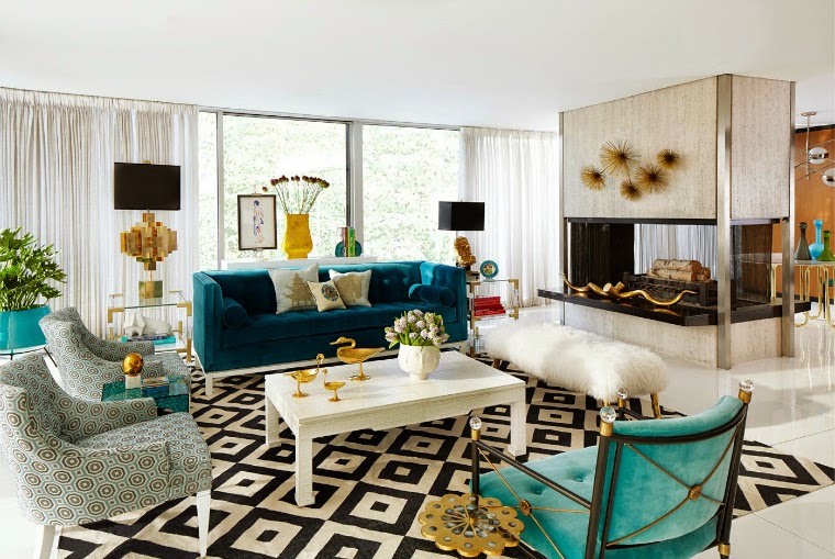 Decoración de salas con alfombras - Decoración de salas con estilo