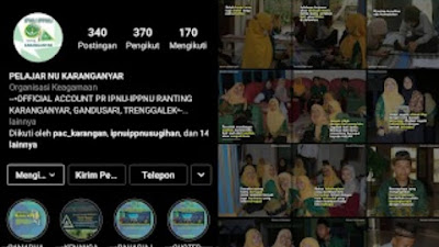 Giat di Medsos : Cara IPNU IPPNU Ranting Karanganyar tingkatkan eksistensi Giat di Medsos : Cara IPNU IPPNU Ranting Karanganyar tingkatkan eksistensi
