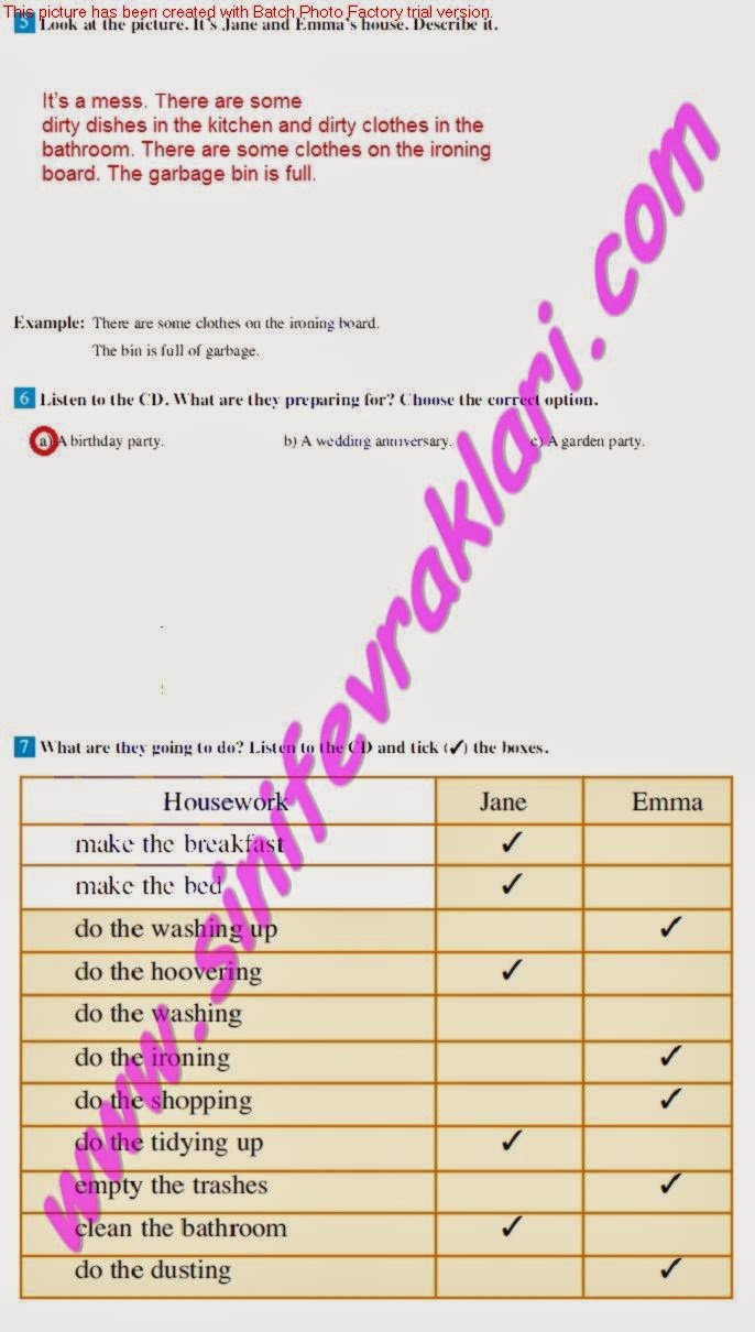 8.SINIF İNGİLİZCE DİKEY YAYINLARI DERS KİTABI CEVAPLARI SAYFA 88 - Ders
