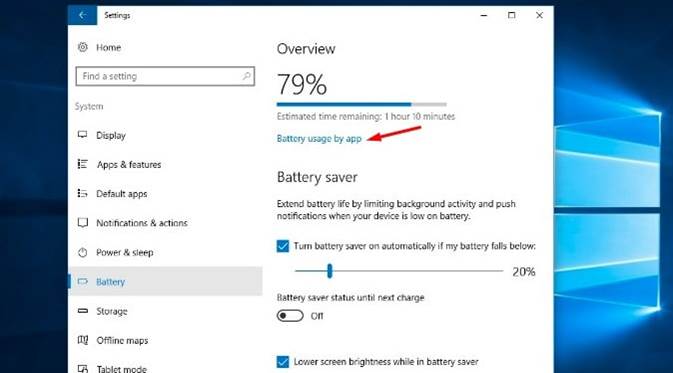 7 Tips Memaksimalkan Daya Baterai Laptop Windows 10