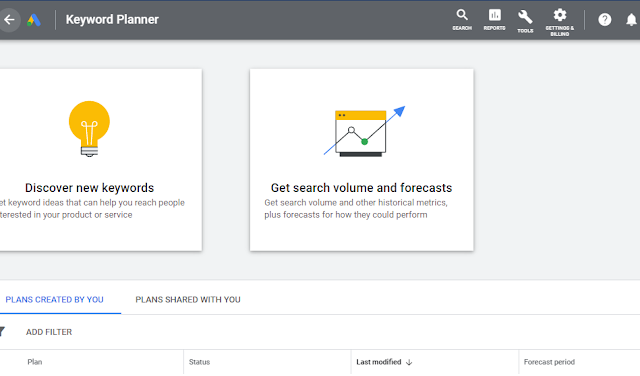 Google Keyword Planner