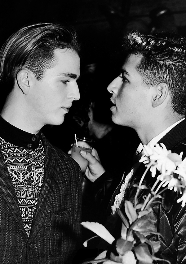 “Michael Alig and Keoki” (from the series “Glory Daze”), no date © John Simone