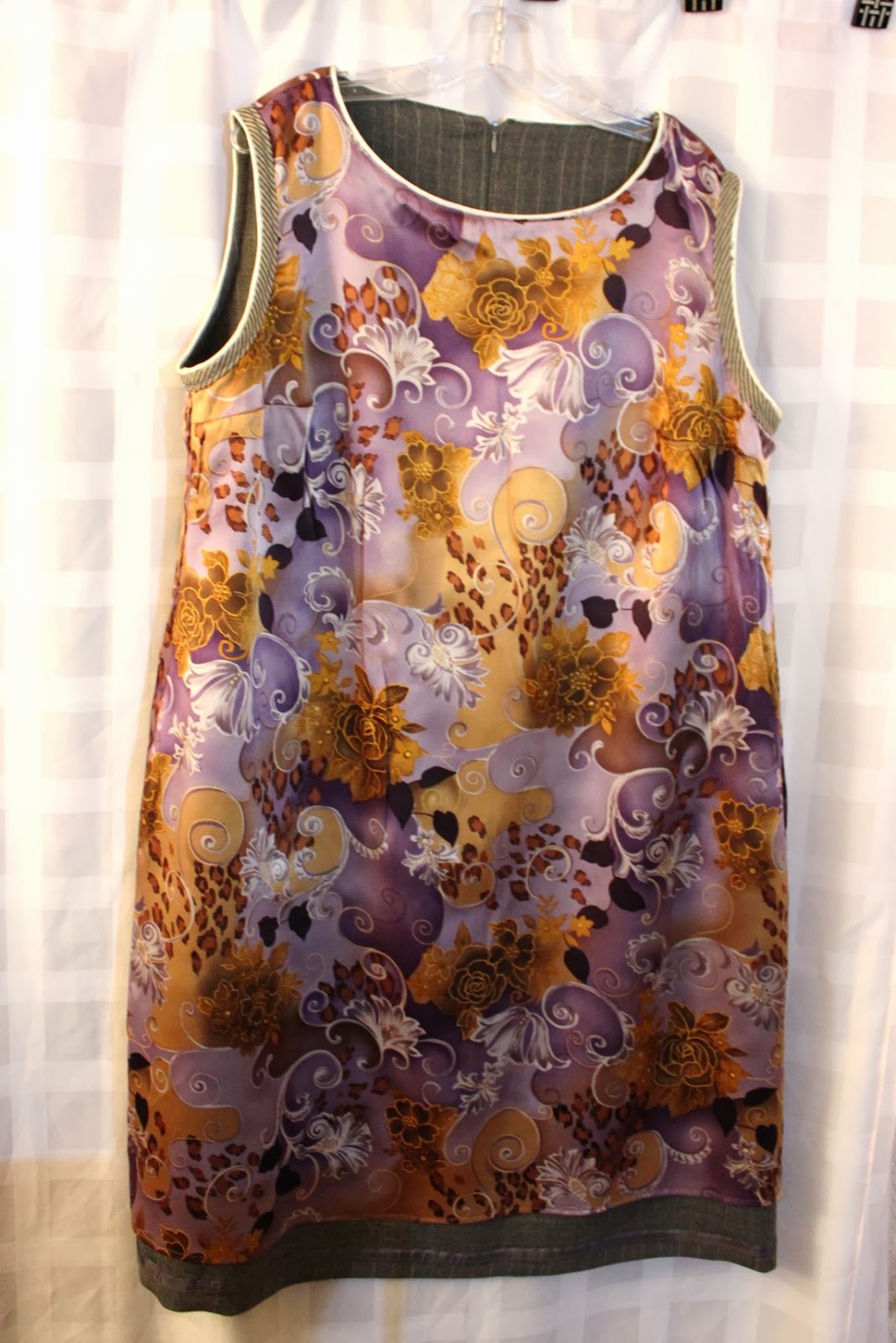 Diary of a Sewing Fanatic: Pinstripe Magic ~ Dress & Skirt