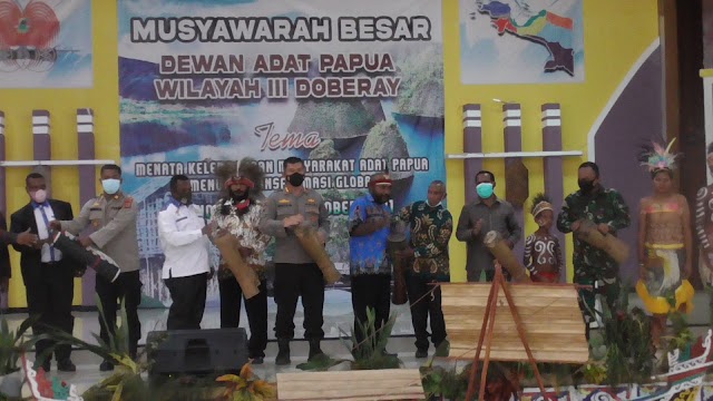 Mubes DAP Wilayah III Doberay Perkuat Kelembagaan Masyarakat Adat Papua