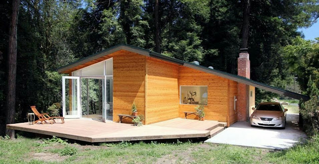 Modern Wooden House Design