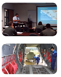 Процесс обучения на тренинговой системе C-27J