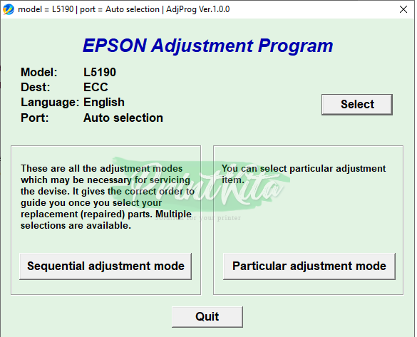 Epson Resetter software, free download Mac Epson Resetter software, free download Mac