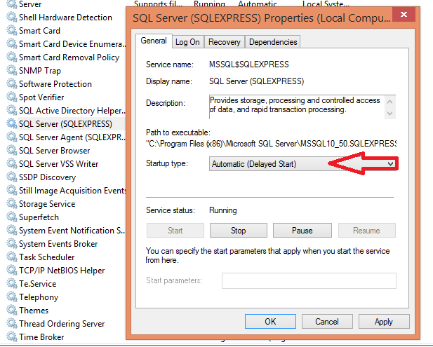 Sql server not starting automatically after reboot| Automatic services ...