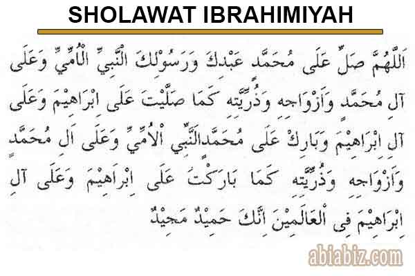 Sholawat ibrahimiyah benar bacaan yang Mudah Dihafal!