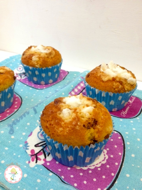 Magdalenas de nata (crema de leche)