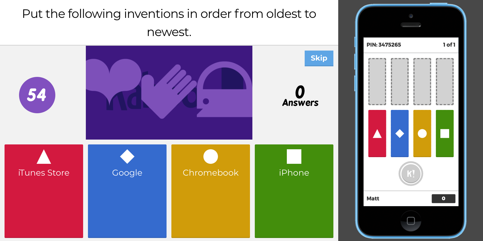 Learn Lead Grow Have You Tried Kahoot's Jumble Feature?