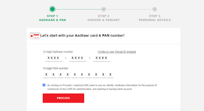 Online Bank Account Opening With Zero Balance in Hindi