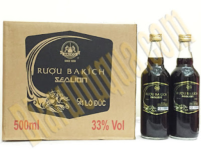 Thùng rượu Ba Kích Sealion 500ml Thùng rượu Ba Kích Sealion 500ml