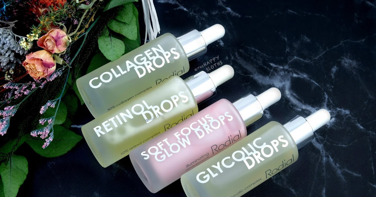 Rodial Glycolic Drops, Retinol Drops, Collagen Drops & Soft Focus