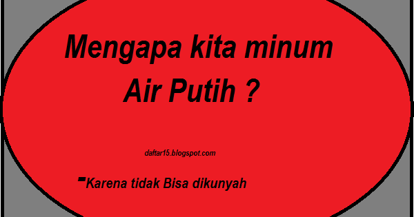 Pertanyaan Lucu yang Susah dijawab Daftar 15