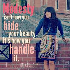 Modesty Quote