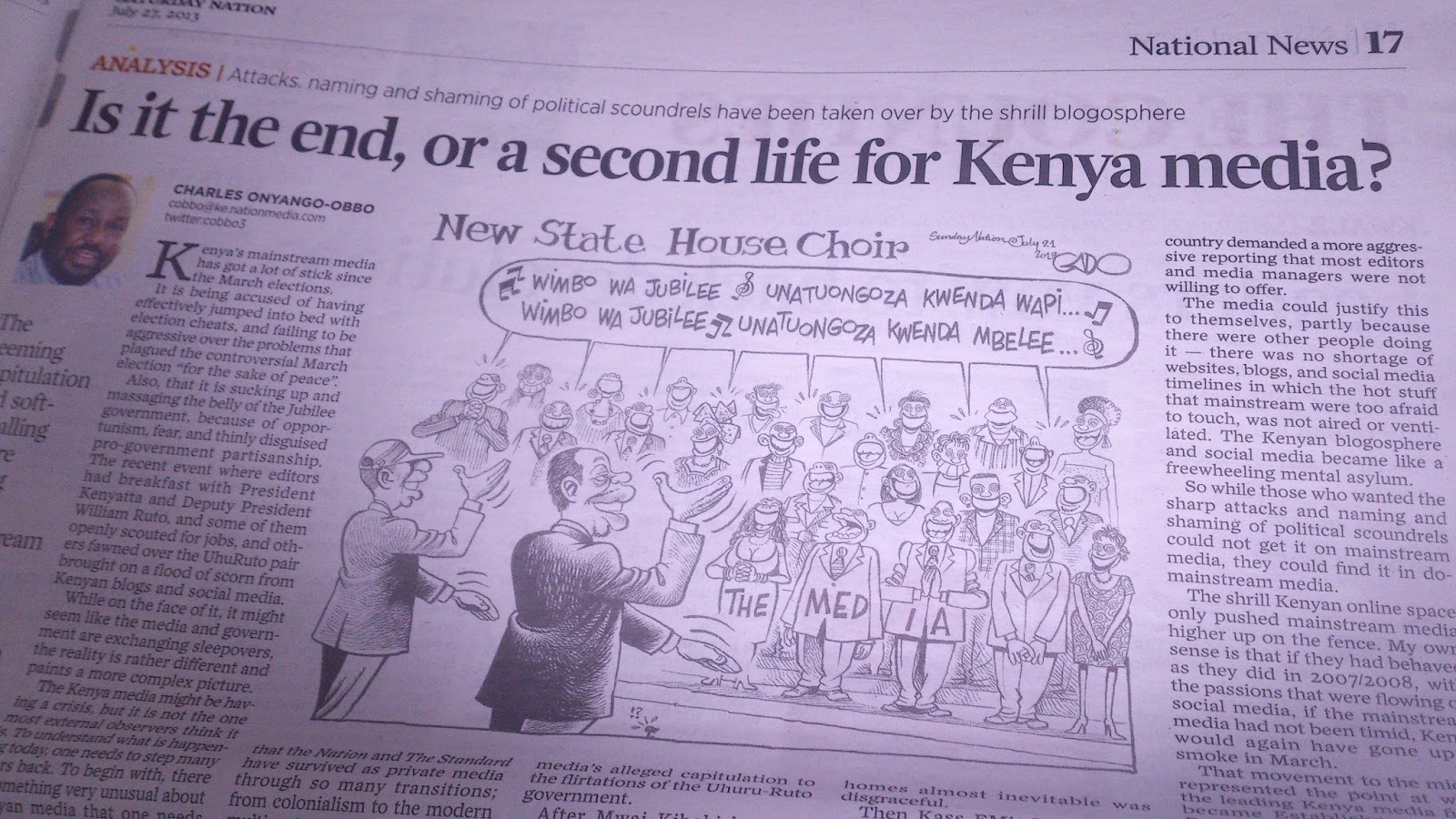 Journalism Dry Cleaner A REFUND POLICY FOR FAULTY NEWSPAPER CONTENT