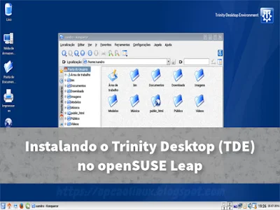 Trinity Desktop no openSUSE Leap