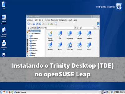 Trinity Desktop no openSUSE Leap Trinity Desktop no openSUSE Leap