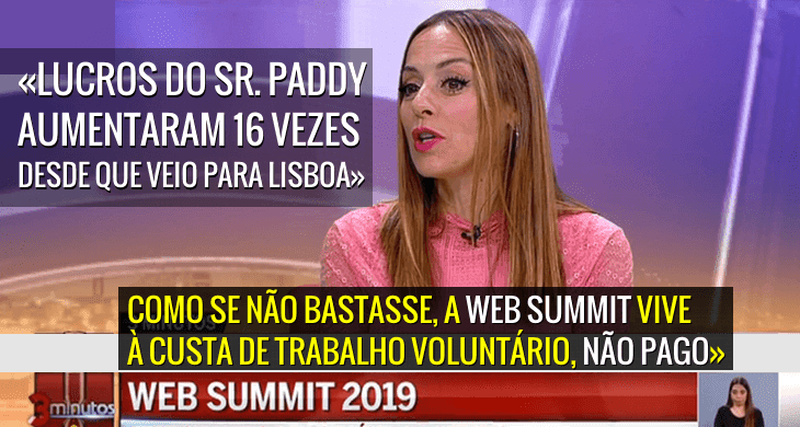 Web Summit recebe subsídio público de 11 milhões euros - Joana Amaral