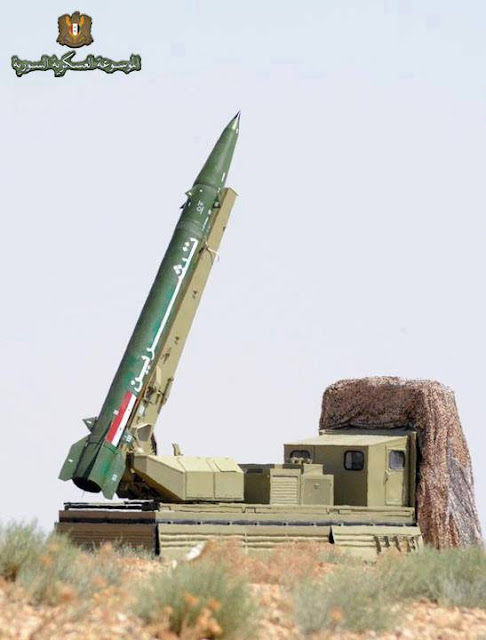  Syrian ballistic missile force m-600 missile