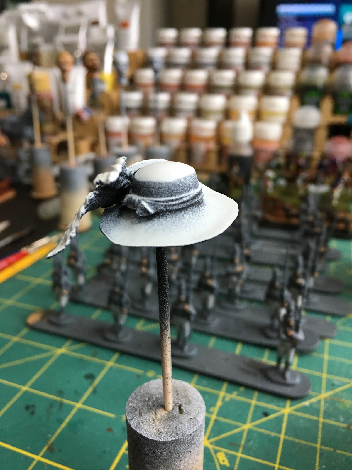 Operation Wargaming! Miniart 1/16 Musketeer Part III The underpainting