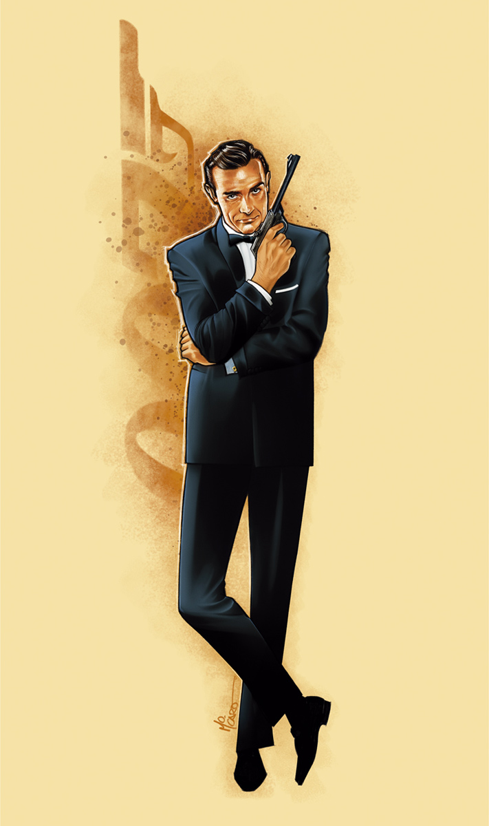 Illustrated 007 - The Art of James Bond: October 2012