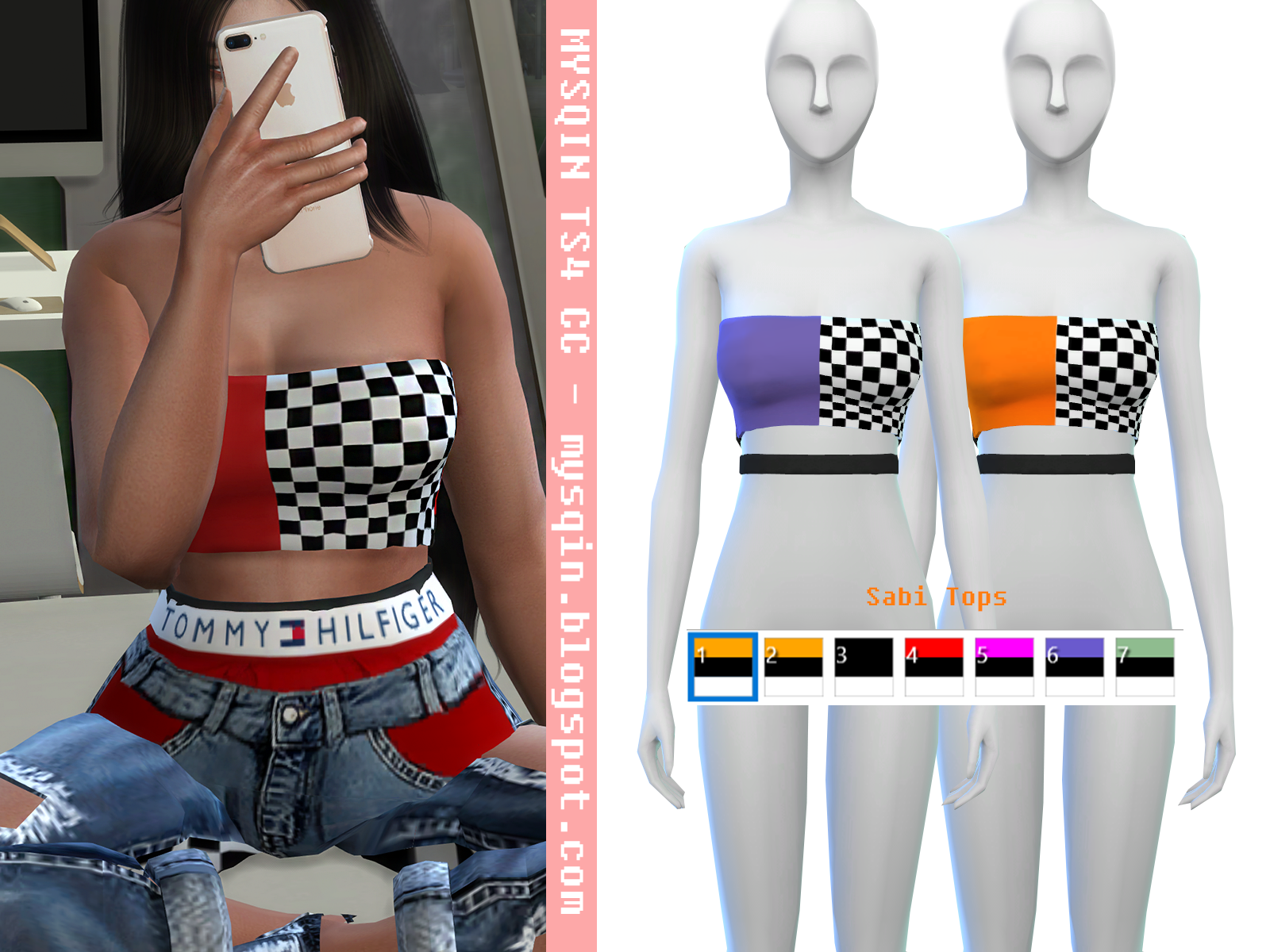 the sims 4 tops the sims 4 tops