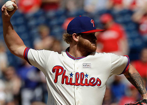 Ben Lively surrendered four homers