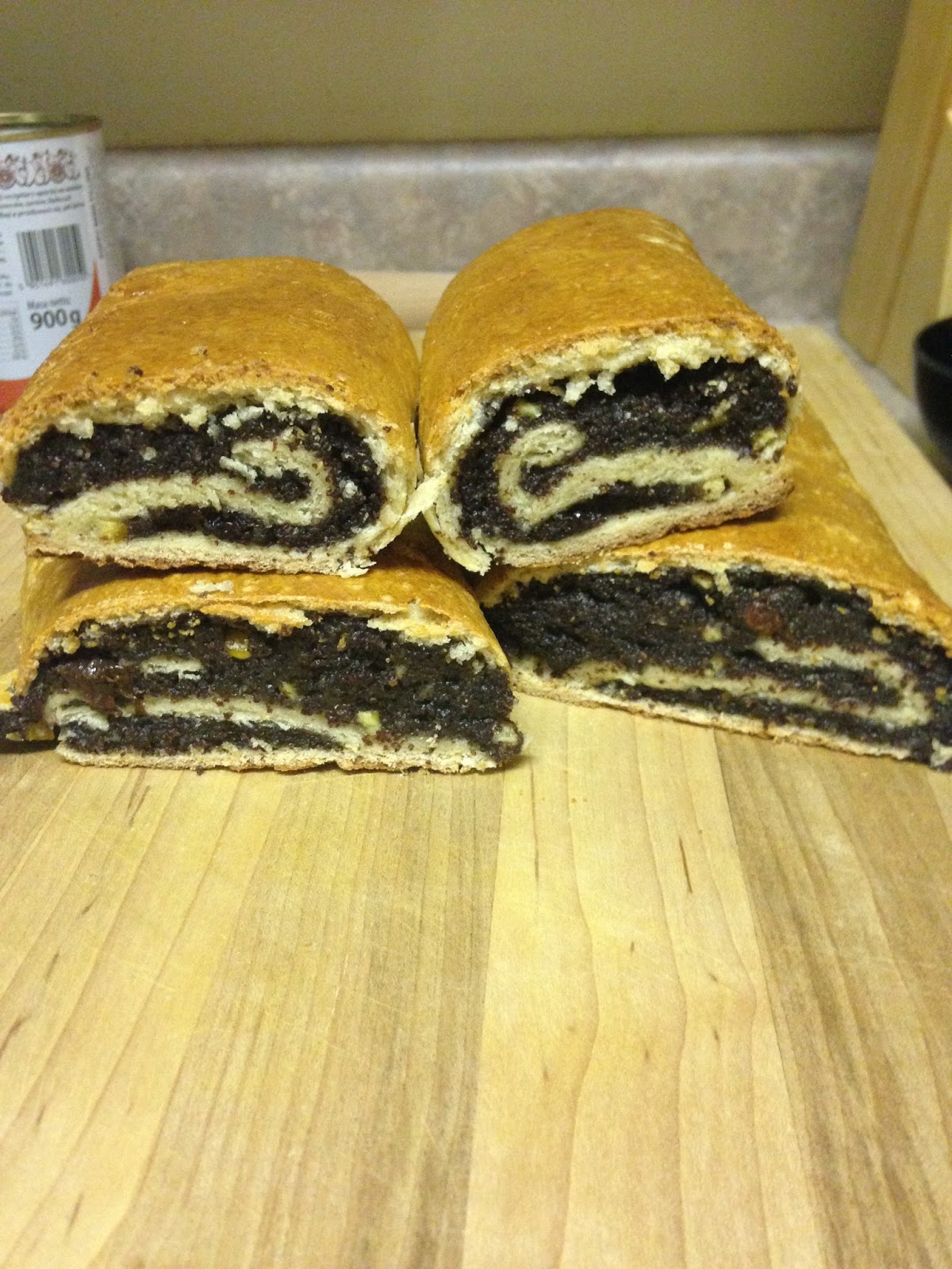 The Recovery Kitchen Slovak Koláčhe (Poppy Seed/Walnut Roll)