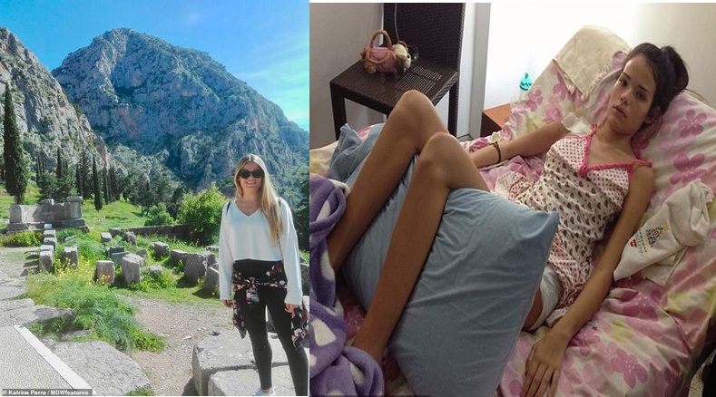 Instrutora de fitness, 26 anos, fica paralisada por conta do medicamento anticoncepcional YAZ Instrutora de fitness, 26 anos, fica paralisada por conta do medicamento anticoncepcional YAZ