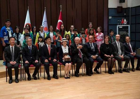 President Recep Tayyip Erdoğan hosted Princess Akiko. Prince Mikasa Foundation at Sakıp Sabancı Museum