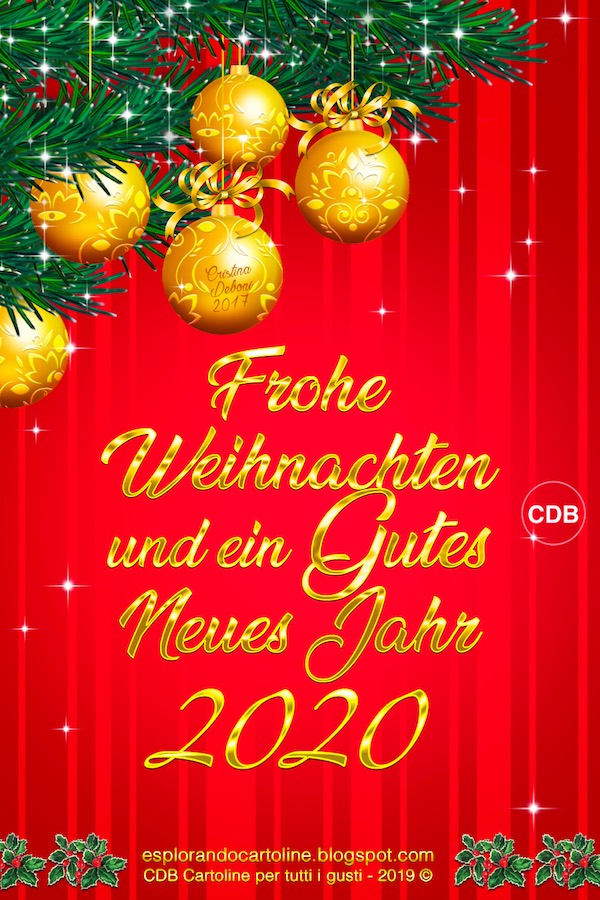 Esplorando Cartoline CDB: Grußkarte 💫🌟 FROHE WEIHNACHTEN und ein GUTES