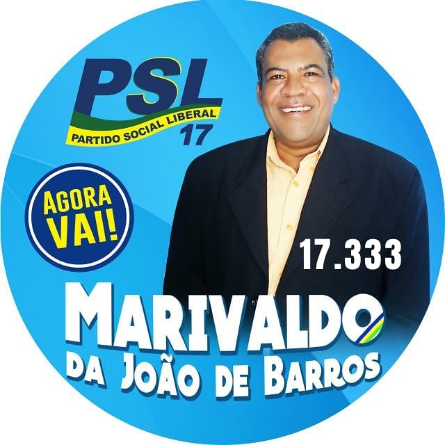 VEREADOR MARIVALDO DA JOÃO DE BARROS 17.333 IPOJUCA